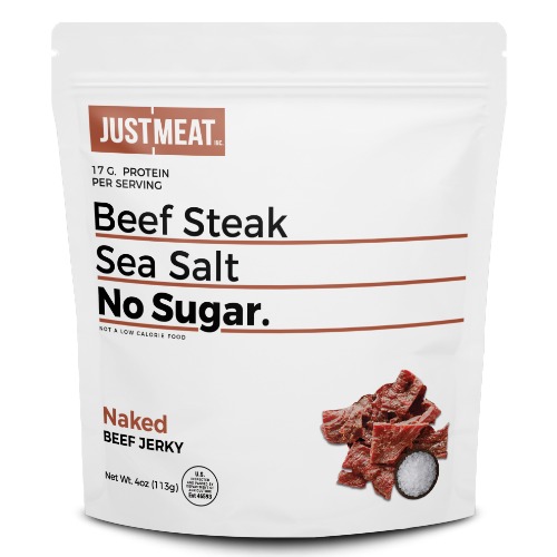 Naked Beef Jerky (4 oz) by JUSTMEAT