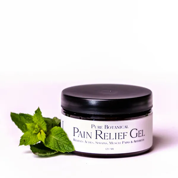 Relieve Pain Gel With 20+ Botanicals & Armica, Menthol & Ginger