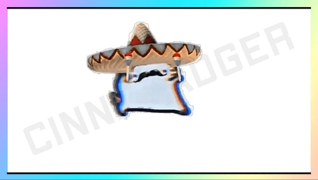 Transparent Background Mexican Cat with Music Stream Decoration for Channel Rewards and Cheer Redeems for Content Creators using OBS