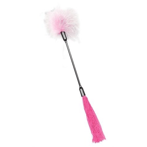 Sex & Mischief Whip + Tickler - Pink