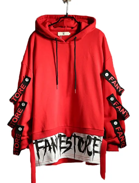 Hello MrLin Herren Techwear Hoodie