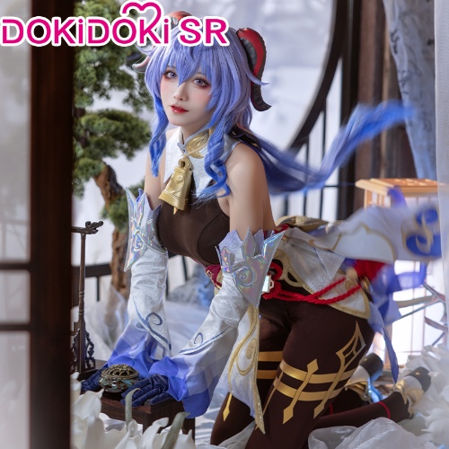 【Ready For Ship】DokiDoki-SR Game Genshin Impact Cosplay Gan Yu Costume Ganyu | S