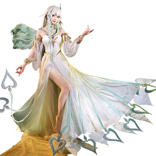 【S/L/XL Ready For Ship】DokiDoki-SR Game Genshin Impact Cosplay The Greater Lord Rukkhadevata Cosplay Costume  Nahida | S-Ready For Ship