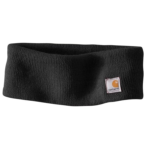 Carhartt Women's Knit Headband, Black, 1 Count (Pack of 1) - 1 Count (Pack of 1) - Black