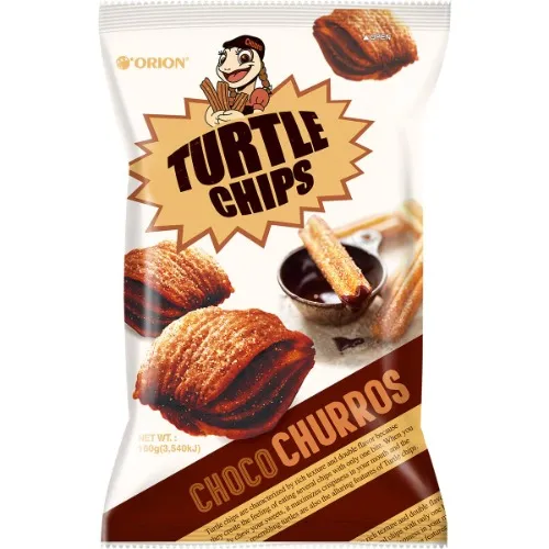 Orion Turtle Chips Choco Churros 160g 