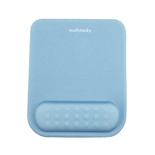 Cloud-Like Comfort Mouse Pad with Wrist Support - Sky Blue