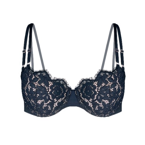 Frisson Balconette Bra Black - 32C / Black