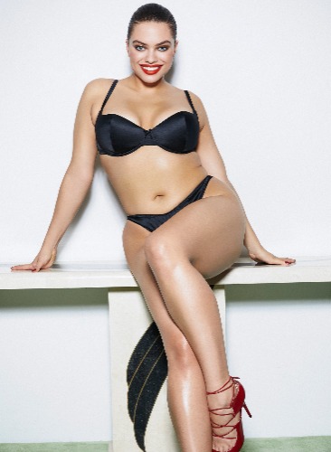 Satin Luxe Balconette Bra | black / 32c