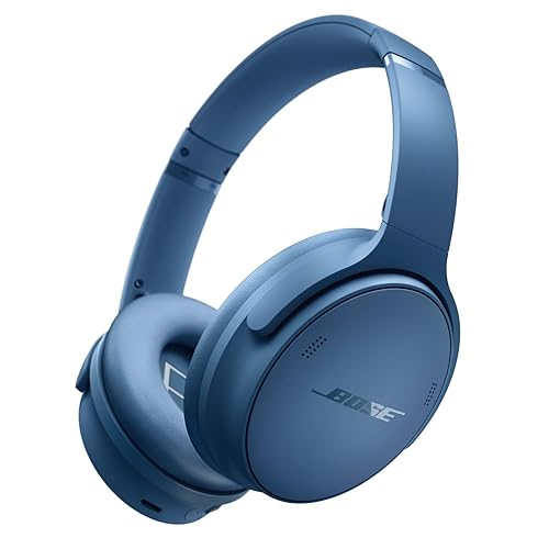 Bose QuietComfort Wireless Noise Cancelling Headphones, Bluetooth Over Ear Headphones with Up to 24 Hours of Battery Life, Blue Dusk - Limited Edition - Blue Dusk