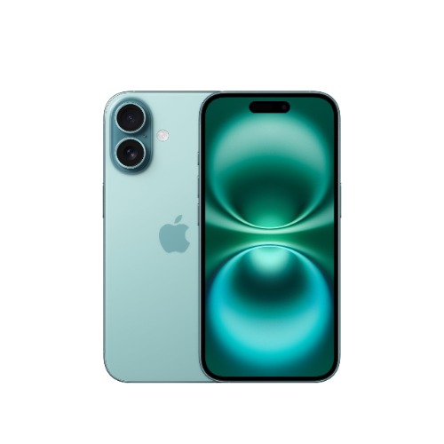 iPhone 16 128 GB: 5G Mobile Phone with Camera Control, A18 Chip and a Big Boost in Battery Life. Works with AirPods; Teal - 128 GB - Teal