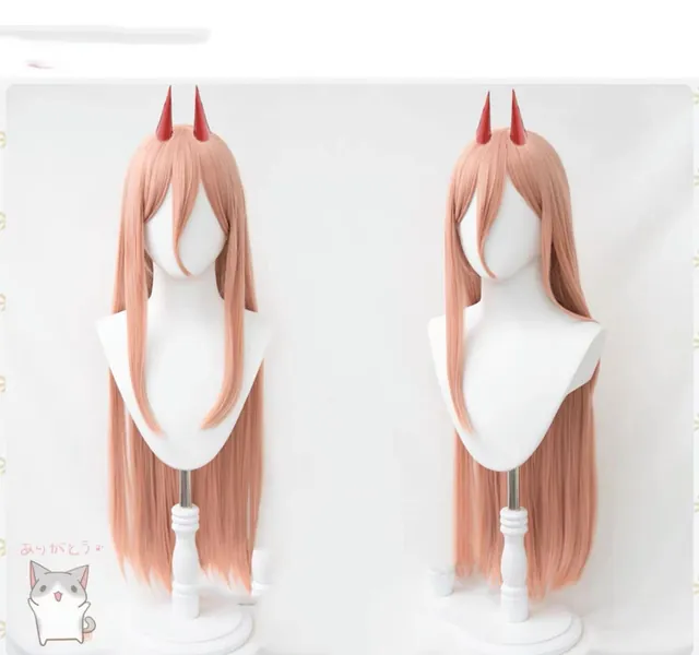 Handmade Power wig, blood demon, Devil man Powers. Blood Manipulation headband, hair decorations, Cosplay wig