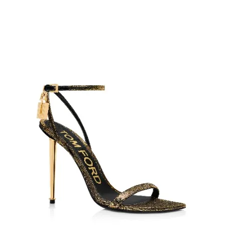 Tom Ford Padlock Pointy Naked Sandal