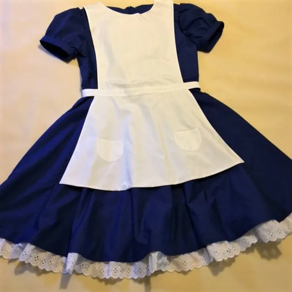 Pattern for Alice the Madness Returns: The Original-Dress and Apron available in sizes 00 to 20