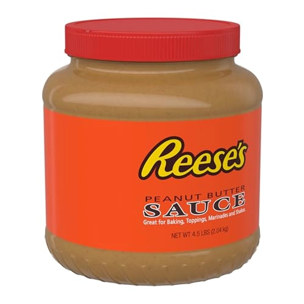 REESE'S Peanut Butter Sauce Bulk Jar, 4.5 lb