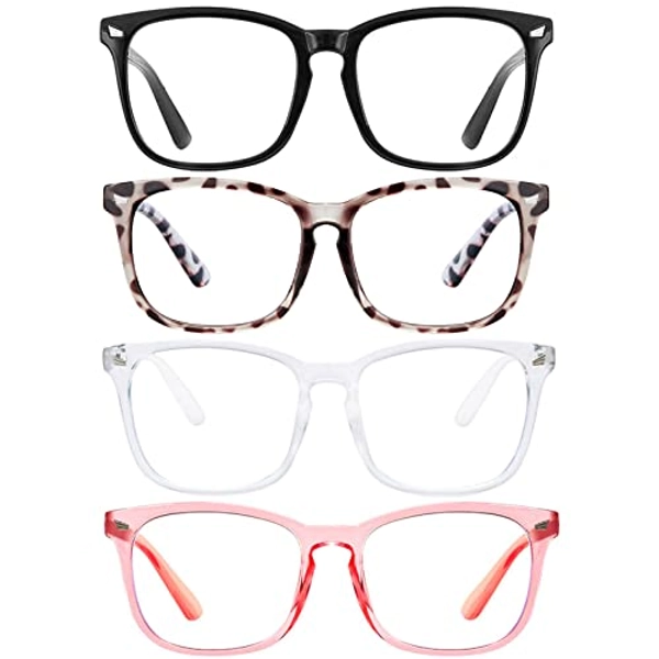 HEALSUN Blue Light Blocking Glasses for women/men 3Pack Computer Reading/Gaming/TV/Phones Glasses Anti Eyestrain