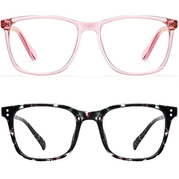 hunsquer Blue Light Glasses Men Blue Light Blocking Glasses Women