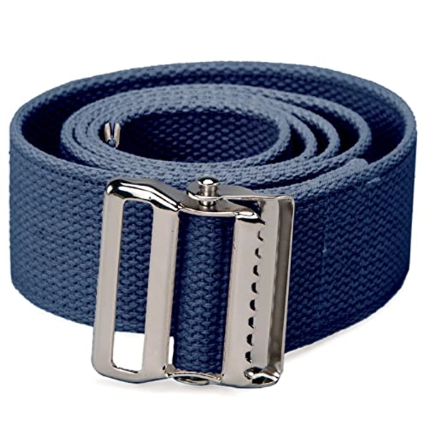 TIDI Posey Gait Belt, Navy, Long, 74” – Walking Belt & Patient Gait Belt – Qty. 1 – Medical Supplies for Nurses, Physical Therapy & Home Care (6528L)