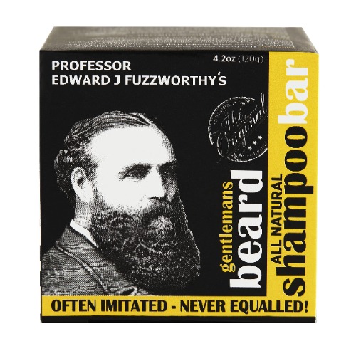 Professor Fuzzworthy's Beard SHAMPOO with All Natural Oils From Tasmania Australia - 120gm - Original 4.2 Ounce
