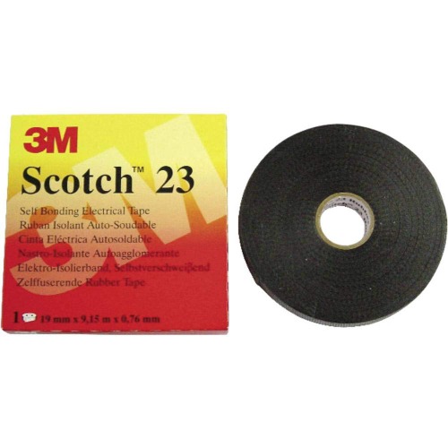 Self fusing reparature Band (L x W) 9.15 m x 19 mm Black Ethylene-Propylene Rubber 3M Scotch 233M