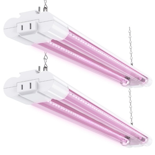 SuncoGrow, LED Grow Light, 2ft, 20W Full Spectrum, Linkable | Full Spectrum / 2-Pack