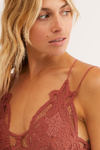 Free People Adella Bralette | Copper - S