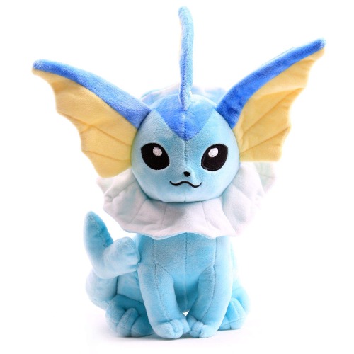 uiuoutoy Vaporeon Plush Toy 12'' Eevee Evolution