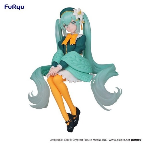 Piapro Characters - Hatsune Miku - Flower Fairy - Noodle Stopper Figure - Lily (FuRyu) - Brand New