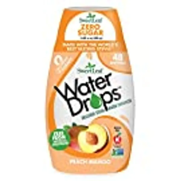 SweetLeaf WaterDrops, Peach Mango, 1.62 Fl Oz (Pack of 1)