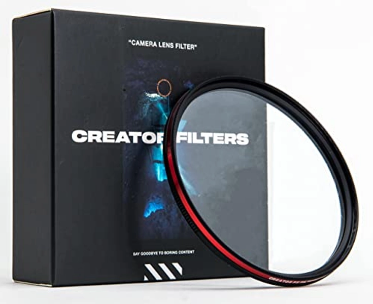 Creator FX Glow Diffusion Special Effects Lens Filter | Pearlescent Highlight Bloom Effect Filter for Camera Lens (Fits 82mm, 77mm, 72mm, 67mm Ø)