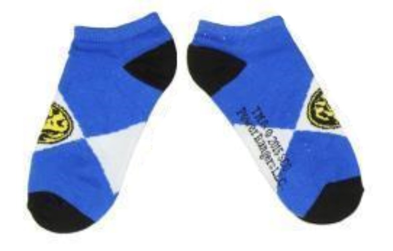 Power Rangers Blue Ranger Ankle Socks