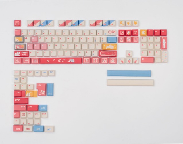 ohmonah BUNNY MAILER [XDA] keycaps