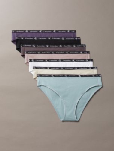 Calvin Klein 1996 Cotton Stretch 7-Pack Modern Bikini