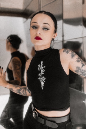 Wind Cleaver Crop Top - Large