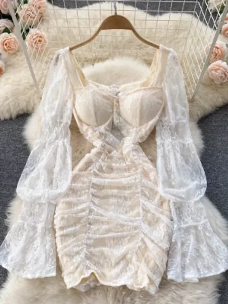 French Elegant Lace dress