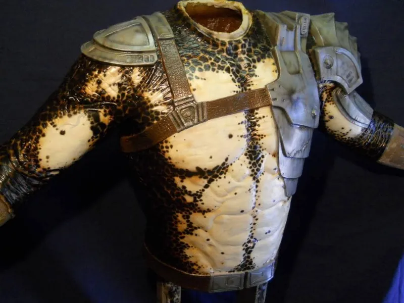 Alien Torso- Complete Paint-Up
