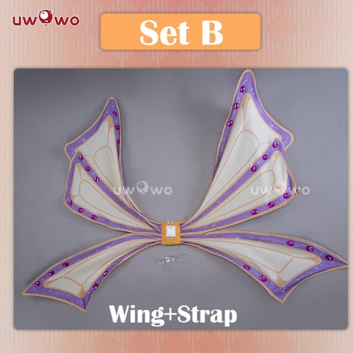 【In Stock】Uwowo Princess Cosplay  Season 3 Musaa Dress Costume Wings - Set B: Wings