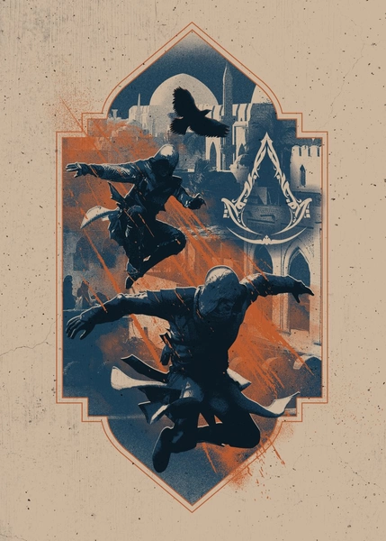 'Leap of Faith Mirage' Poster by Assassin's Creed | Displate