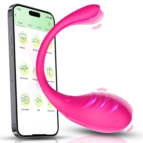 Generic APP Remote Control on Phone Massager, for Blu Remote Connection Mini Female Massager, Waterproof Massager, Quiet Massager, Ladies Gift for Her M2, Colour