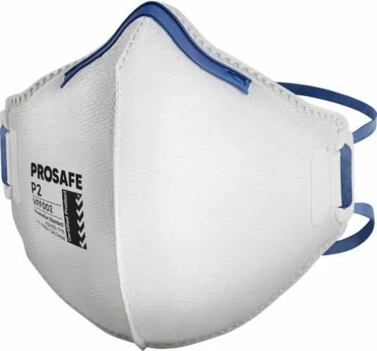 Prosafe Vertical Flat Fold P2 Respirator-30-Box for sale - NZ Safety Blackwoods.
