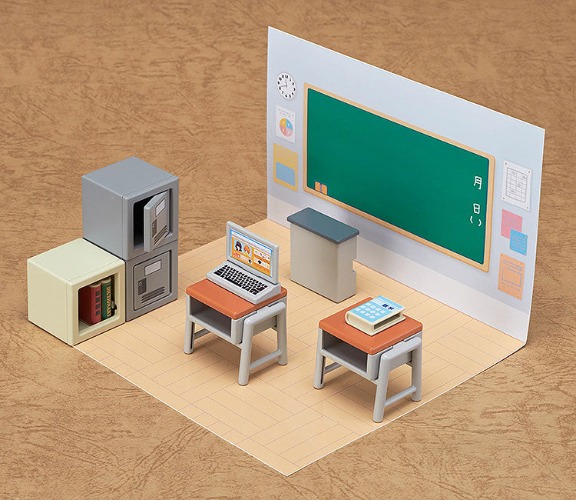 Nendoroid More CUBE01 Classroom Set - Brand New