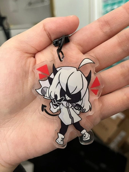 2.5in DemonDice Keychain Charm
