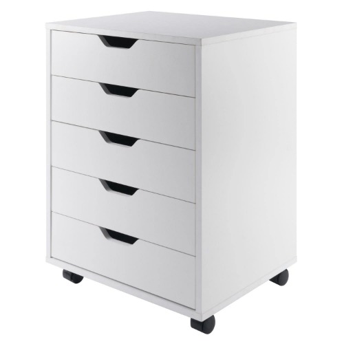 Winsome Halifax Storage/Organization, 5 drawer, White - 5 drawer