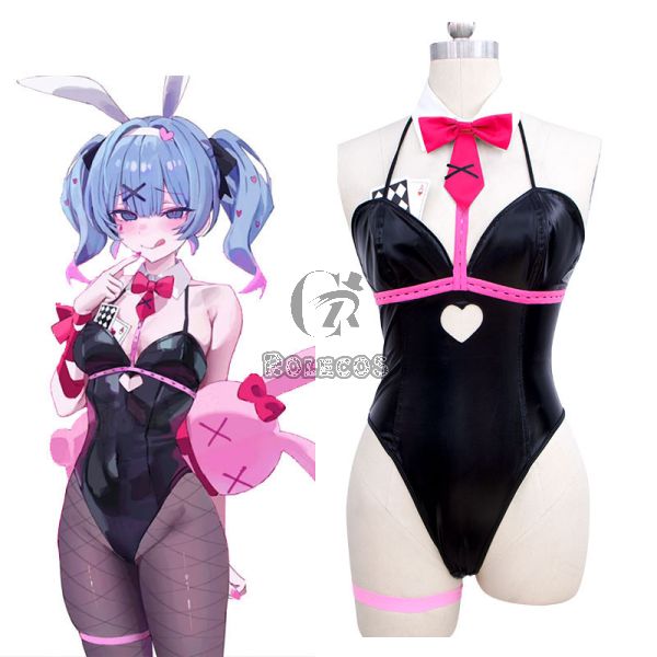 Hatsune Miku Rabbit Hole Cosplay Costume Vocaloid