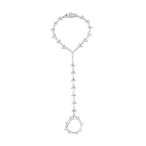 Dragon Tail Hand Bracelet with Ring | Default Title