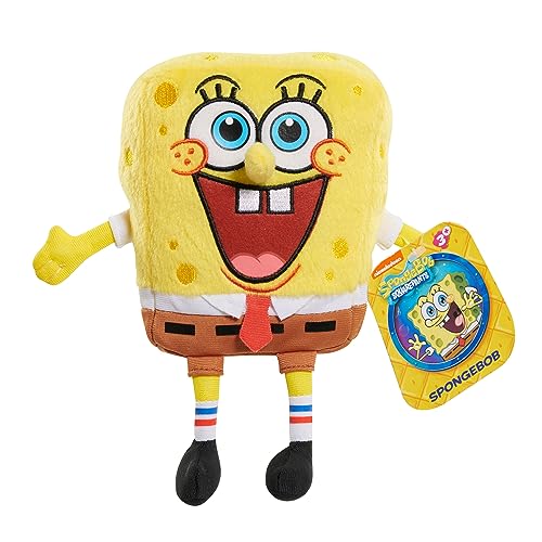 SpongeBob Bean Plush, Kids Toys for Ages 3 Up by Just Play