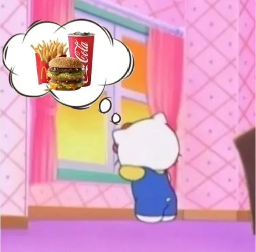 burger and fries for your princess