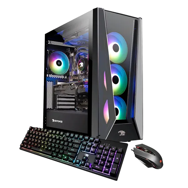iBUYPOWER Pro Gaming PC Computer Desktop TraceMR 234i (Intel i7-12700KF 3.6GHz,GeForce RTX 3080Ti 12GB, 16GB DDR4 RGB RAM, 1TB NVMe SSD, WiFi Ready, Windows 11 Home)