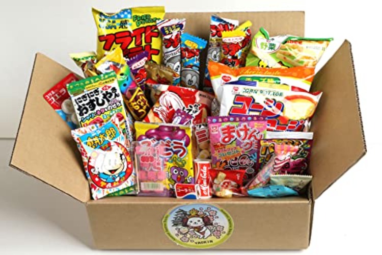 Japanese Snacks Assortment 40pcs "YAOKIN SNACK" Excellent Variety and Delicious Selection of Japanese