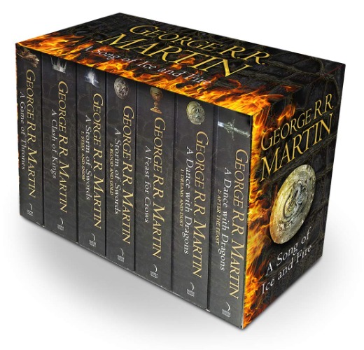 A Game of Thrones: The Story Continues. 7 Volumes Boxed Set: The Complete Boxset of All 7 Books: 1-7