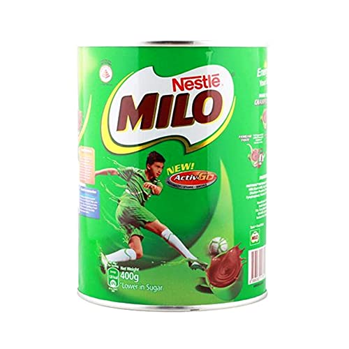 Milo Instant Malt Chocolate Drinking Powder Tin - 400g - 400 g (Pack of 1)
